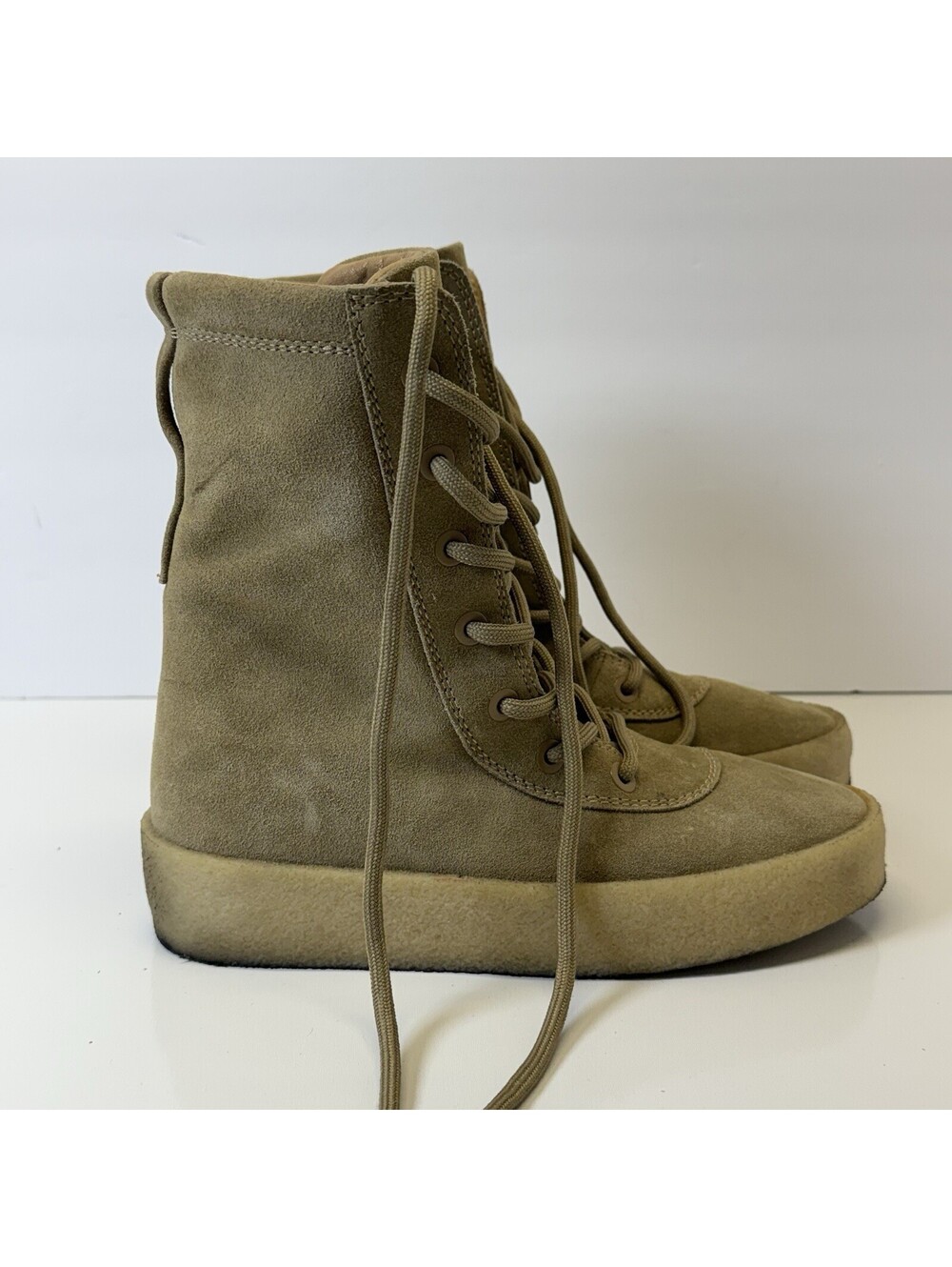 Yeezy Season 4 Crepe Boot - EU 39  Taupe Tan Brown